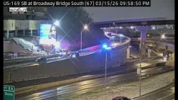 Crash closes I-35 near I-70 in Kansas City, Missouri