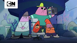 THE TEAM IS READY TO RECOVER THE CHAIR | BIG BLUE | CARTOON NETWORK