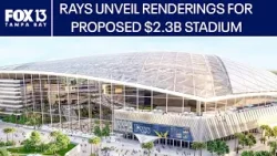 Tampa Bay Rays unveil renderings of new proposed stadium