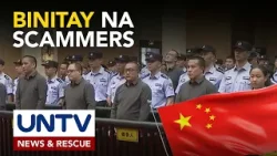 11 kriminal na sangkot sa online scam, binitay sa China 11 kriminal na sangkot sa online scam, binitay sa China