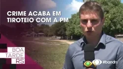 Crime acaba em tiroteio com a PM