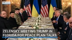 Zelensky meeting Trump in Florida for peace plan talks Zelensky meeting Trump in Florida for peace plan talks