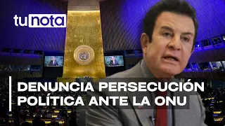 Salvador Nasralla goes to the UN to denounce political persecution and request monitoring
