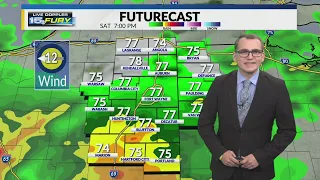 Rain returns this evening