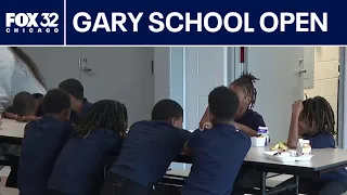 Gary charter school opens as thousands remain without power
