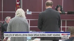 Families of men killed in Eden crash speak during court hearing Families of men killed in Eden crash speak during court hearing