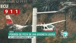 #News7 | Reports LIGHT AIRCRAFT CRASHES NEAR CUENCA AIRPORT