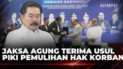 Jaksa Agung Terima Usulan PIKI untuk Perkuat Restitusi Korban Tindak Pidana | KOMPAS PAGI