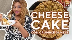 How to make Apple Crumble Cheesecake: creamy and spiced 🍅