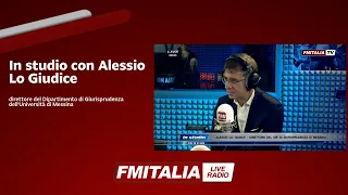 In studio con Alessio Lo Giudice, dir. del Dipartimento di Giurisprudenza dell'Università di Messina