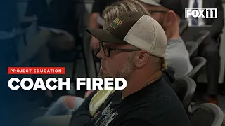 Was coach fired for social media post critical of school?