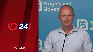 Tlačová beseda strany Progresívne Slovensko o aktuálnych témach (11.8.2026)
