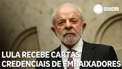 Lula recebe 9 cartas credenciais de novos embaixadores
