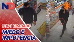 A punta de PISTOLA, encerraron a las empleadas y se robaron la recaudación de una librería