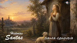 😇 SAINT GENEVIEVE ✍️ SAINTLY STORIES 🌻🌹🌷 LILIES AND ROSES OF THE CHURCH'S GARDEN