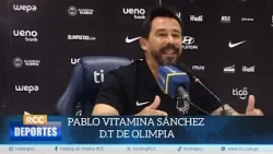 PABLO VITAMINA SÁNCHEZ, OLIMPIA HEAD COACH, SPOKE AFTER THE VICTORY AGAINST 2 DE MAYO