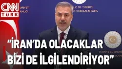 SON DAKİKA?Hakan Fidan İran Hakkında Konuştu! "Umarım ABD-İran Konuyu Çözer, Takipteyiz"