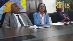 Sekretè deta kolektivite teritoryal yo Sharina Lochard chita pale ak otorite yo nan meri Okap.