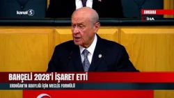 Bahçeli Points to 2028! A Parliamentary Formula for Erdoğan’s Candidacy