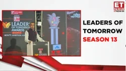 Leaders of Tomorrow Season 13 Awards | Milind Deora | ET Now
