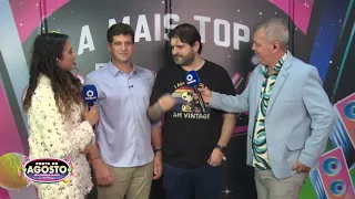 Vinicius Labanca and João Campos discuss the importance of the August Festival to Pernambuco culture