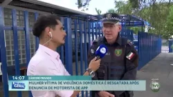 Mulher vítima de violência doméstica é resgatada após denúncia de motorista de app