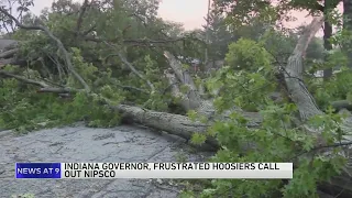 'No excuse': Indiana Gov. Mike Braun calls out NIPSCO as thousands are still without power