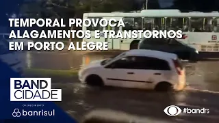Storm causes flooding and disruption in Porto Alegre
