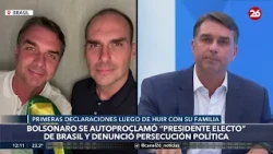 ⚠️ BOLSONARO'S FIRST STATEMENTS | He proclaims himself the "true president" after leaving Brazil