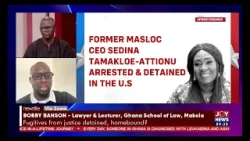 The most important thing for me is that we are seeing the rule of law applied   - Bobby Banson