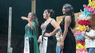 Honor Court for Santa Rosa de Lima festivities elected and crowned in El Suchil