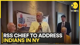 RSS Chief To Address Indian Diaspora In New York | WION News