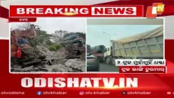 Two Trucks Collide Head-On in Cuttack, Drivers Critical