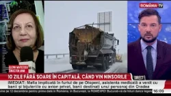 Stratul de zăpadă măsoară 40 de centimetri la Vârful Omu