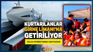 Son Dakika: Girne Açıklarında Alabora Olan Geminin Yeni Görüntüleri Ortaya Çıktı | NTV