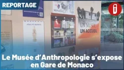 Le Musee d'Anthropologie préhistorique s'expose en Gare de Monaco