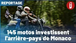 145 Motorcycles Take Over the Monaco Hinterland