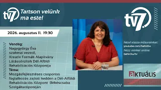 Aktuális - Nagygyörgy Éva - 2026.08.11.