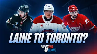 Laine To Toronto, Hughes Staying, Larkin's Future & More | 5 For Diving
