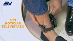 Gobierno anunció la compra de 5.000 grilletes electrónicos | Noticias Televistazo | Ecuavisa