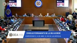 OEA News: CP acordó conmemorar el 14 de abril el Día de las Américas. 10 de abril de 2026.