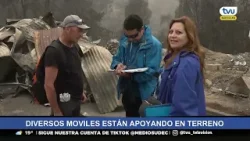 Instituciones apoyan en terreno para brindar servicios a damnificados