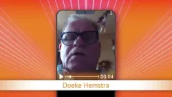 TV Oranje app videoboodschap - Doeke Hemstra