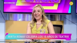 Mirta Romay celebra los 10 años de Teatrix │VLC│13-03-26
