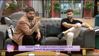 Casa iubirii - Stefan drops a bombshell! Andra, disappointed by Ahmed: "I didn't like it!"