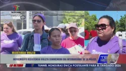 ?  Movimiento Resistencia Violeta conmemora Día Internacional de la Mujer en La Ceiba