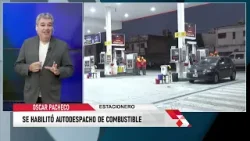 SE IMPLEMENTO AUTODESPACHO DE COMBUSTIBLE EN CORRIENTES. OSCAR PACHECO, ESTACIONERO