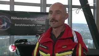 Jubiläum – Berufsfeuerwehr feierte 40 Jahre Höhenrettung