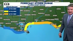 DFW Weather: Tracking Hurricane Isaias, expected to make landfall Friday