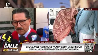 Students detained for alleged sexual violence remain at police station